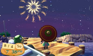 Illustration for article titled Fireworks Festival Fun in Animal Crossing